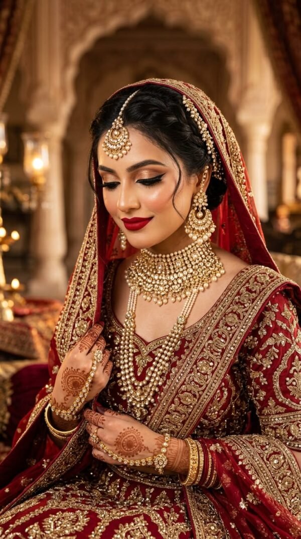Traditional Bridal & Jewelry Look